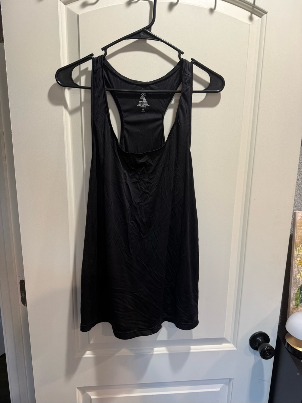 Energy Zone Black Racerback Tank Top